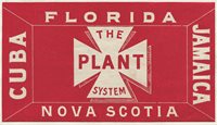 Plant System logo reading: The Plant System, Florida, Jamaica, Nova Scotia, Cuba