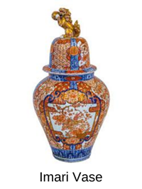 imari vase with lid