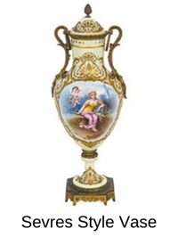 Sevres Style Vase