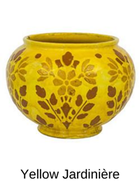 Yellow Jardiniere