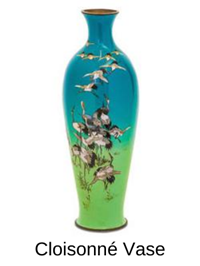 Cloisonne Vase