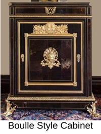 Boulle Style Cabinet