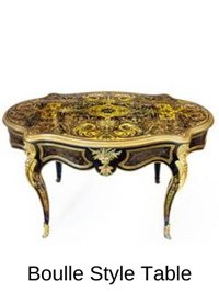 Boulle Style table