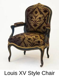 Louis XV style chair
