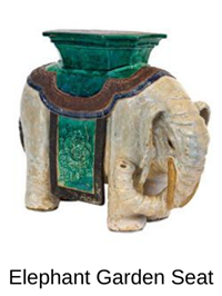 Elephant Garden Seat