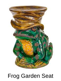Frog Garden Seat