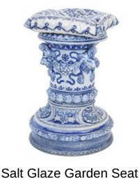 Salt Glaze Garden Seat